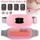 Electric Heating Menstrual Vibration Pad Belt For Period Pain Relief Cramps A++