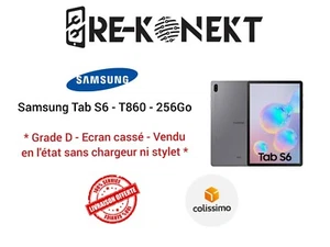 Samsung Galaxy Tab S6 256Go, Wi-Fi, 10,5" - Gris titane - Photo 1/3
