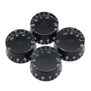 KAISH LP Guitar Knob USA Fine Spline Speed Dial Control Knob for CTS Pot Black - Picture 1 of 6