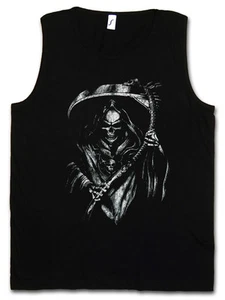 GRIM REAPER III GYM TANK TOP You belong to me Schnitter Sensenmann The Death - Picture 1 of 2