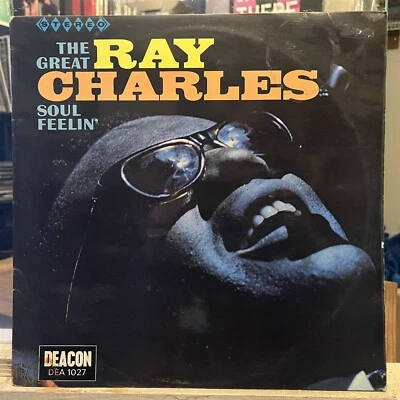 [SOUL]~EXC LP~RAY CHARLES~The Great Soul Feelin'~[1970~DEACON~Issue]~UK Import~ - Image 1 of 4