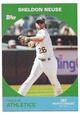 2022 Topps 582 Montgomery Club Set 5 SHELDON NEUSE Card A'S