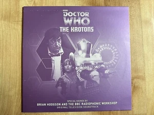 BBC RADIOPHONIC WORKSHOP DOCTOR WHO THE KROTONS LTD UK 10" LP UNPLAYED - Picture 1 of 4