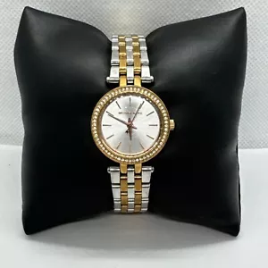 Michael Kors Petite Darci MK3298 Women Two Tone Analog Dial Quartz Watch JNA299 - Picture 1 of 11