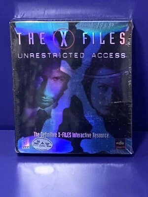 X Files Unrestricted Access~FOX Interactive. Windows 95 Big Box CD-ROM SEALED - Image 1 of 4