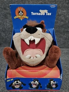 Vintage 1997 Looney Tunes TORNADO TAZ Plush - Picture 1 of 6
