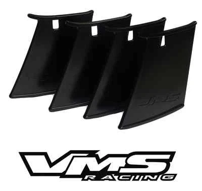 4 CUATRO ESTABILIZADOR DE SOPORTE ALERÓN TRASERO VMS RACING PARA 04-07 SUBARU WRX STI Foto 1 de 4