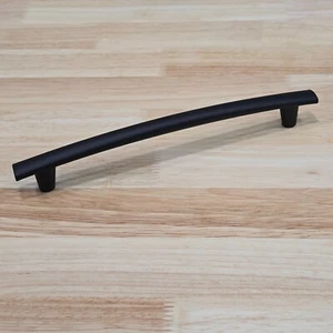 9 Inch Matte Black Kitchen Cabinet Handle Drawer Pull - 7.5 Inch - 192mm CTC - Picture 1 of 10