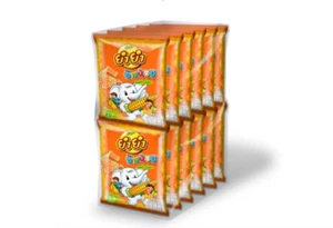 YumYum Changnoi sabor a maíz 20 gramos 12 sobres mini fideos instantáneos - Imagen 1 de 3