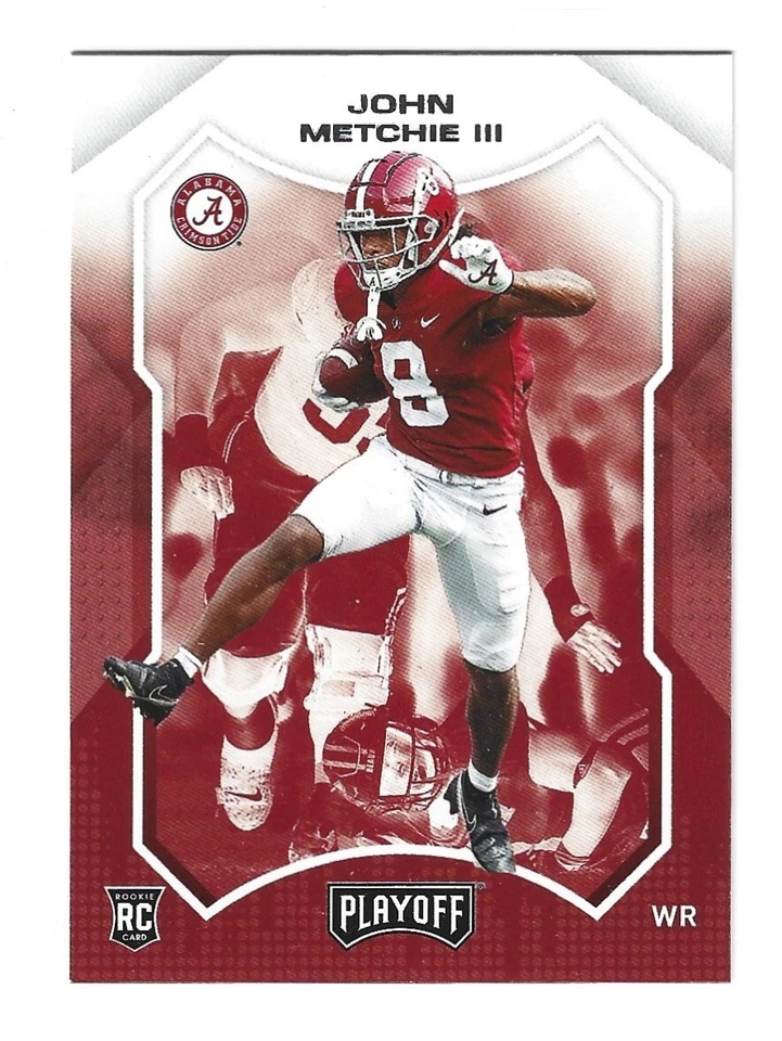 2022 Panini Chronicles Playoff Draft Picks John Metchie III # 14 - Image 1 of 1