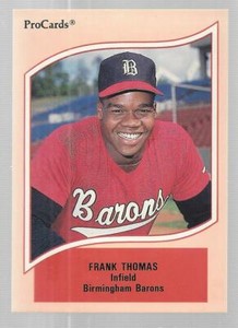 Vintage Frank Thomas 1990 MLB Pro Card Minor League Card #46