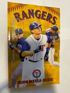 Texas Rangers 2008 guía de medios libro de información de béisbol MLB ¡raro de colección antiguo! - Imagen 1 de 2