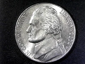 2004 P Jefferson Nickel - Louisiana Purchase - Picture 1 of 2