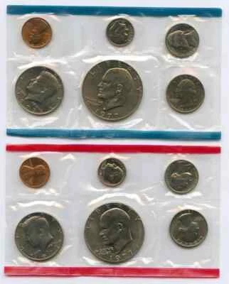 US Coin 1977 uncirculated P & D sets, Original Package, (504UC) - Image 1 of 2