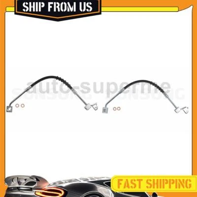 Front Brake Hose Line Sunsong 2PCS For 2000 Chrysler Cirrus 2.0L - Image 1 of 4