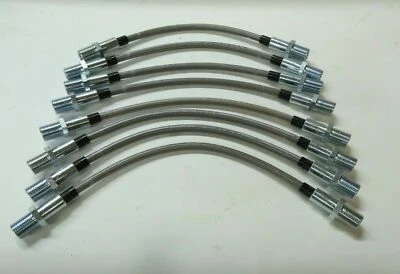 Kit de manguera de freno de acero inoxidable 8 piezas para Ferrari 365 GT4 BB 512 BB GTB4 512 BBi Foto 1 de 3