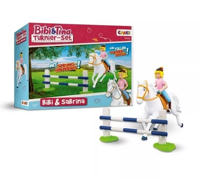 CRAZE | Bibi & Tina | Turnierset Bibi Sabrina Spielfiguren Spielzeug Pferde