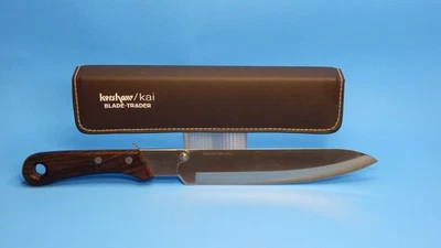 Conjunto de troca de facas Kershaw Kai Deluxe lâmina comerciante 6 facas estojo de transporte - Imagem 1 de 4