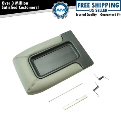 Kit de reparación de tapa de consola central gris claro para camioneta GM SUV nuevo Foto 1 de 4