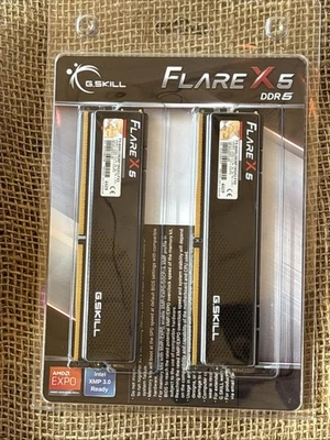 G.Skill Flare X5 32GB (2x16GB) DDR5 6000 CL36 36-36-36-96 Desktop RAM New Pair - Image 1 of 4