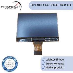 Premium Ford Display für Focus, Galaxy, Kuga, C-Max Tacho Kombiinstrument - Bild 1 von 4