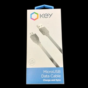 KEY Cavo dati MicroUSB 3 FT SL - Foto 1 di 1