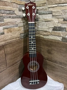 ADM JU110N-BR Adjustable 4-String Right-Handed Soprano Ukulele Beginners + Bag - Picture 1 of 12