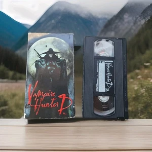 Vampire 90’s Hunter D VHS Video Tape English Dubbed Urban Vision Sony - Picture 1 of 3