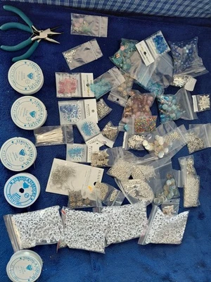 Beads Charm Jewellery Making Craft Job Lot Bundle - Image 1 of 4