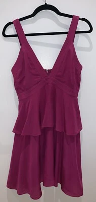 Vestido de cóctel Fuschia Zac Posen - Talla 4 Foto 1 de 4