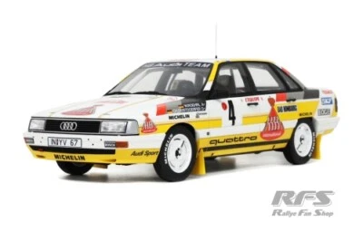 OTTOMOBILE Audi 200 Quattro Walter Röhrl Rallye Monte Carlo 1987 1:18 Otto OT 439