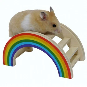 Rosewood Boredom Breaker Rainbow Bridge Toy Small Animal Toy Hamster, Gerbil - Picture 1 of 3