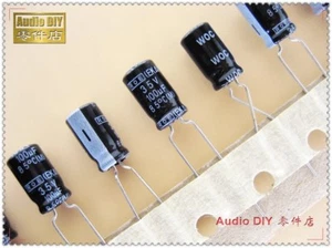 20pcs/50pcs ROE EKA 100uF/35V100uF Electrolytic Capacitor Audio DIY 6.3x11mm - Picture 1 of 3