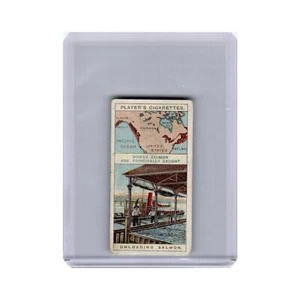 Salmon 1909 Players Cigarettes Products of the World #8.0 Baseballkarte sehr guter Zustand - Bild 1 von 3