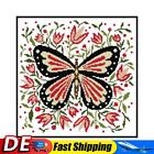 Partial Embroidery Set Cross Stitch Needlework Kit 14CT Butterfly Art DIY Hot