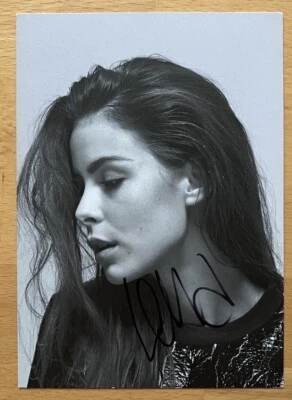 Lena Meyer-Landrut AK Crystal Sky Autogrammkarte original handsigniert - Bild 1 von 2