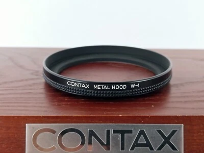 🌸[MINT] Genuine CONTAX Metal Hood W-1 82mm From Japan - Image 1 of 4
