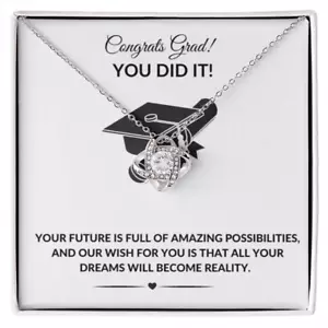 COLLAR DE GRADUACIÓN PERSONALIZADO FELICITACIONES GRADUADO LO HICISTE REGALO - Imagen 1 de 8