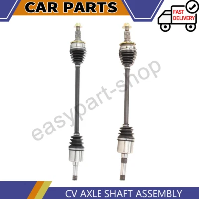 后左右 CV 轴接头轴适用于 2011 Saab 9-5 2.8L 涡轮带保修_S — 第 1/4 张图片