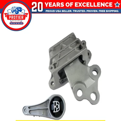 Fits 2018-2022 Chevrolet Equinox GMC Terrain 1.5L 4WD AUTO Torque & Trans Mount - Image 1 of 2