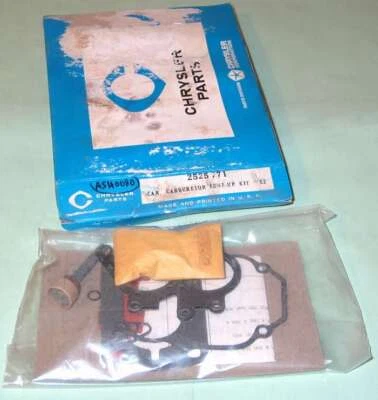 Dodge Plymouth 1960-1967 NOS Carter 2bbl kit carburador 2525771 Foto 1 de 2