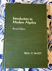 Introduction to Modern Algebra, Neal H. McCoy, Hardback, Fifth Printing, 1971 - Picture 1 of 9