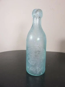 Scarce Hazed over Antique squat National Bottling Washington St New York - Bild 1 von 8