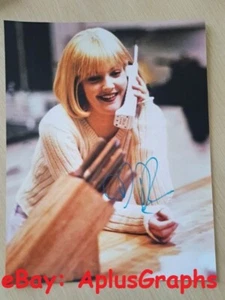 DREW BARRYMORE... Sirena Scream (11x14) FIRMADA - Imagen 1 de 1