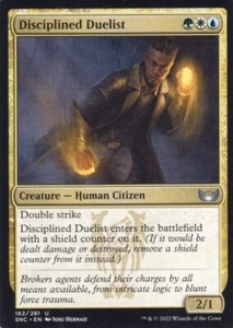 DISCIPLINED DUELIST 182/281 STREETS NEW CAPENNA MTG MAGIC NM (yourdeckbuilder) - Picture 1 of 1