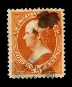 PF CERT - #189 15c Webster - used - XF (ex:HINRICHS) - Picture 1 of 2