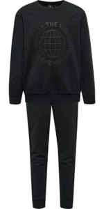 Hummel Kids Workout Suit Global Tracksuit Black - Picture 1 of 9