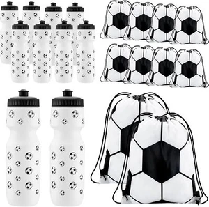 20 Pcs Soccer Party Favors 10 13.4 x 16.9 Inch Drawstring Bags... - Picture 1 of 7