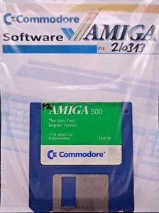 COMMODORE AMIGA -- AMIGA 500 THE VERY FIRST ENGLISH VERSION (COMMODORE) - Bild 1 von 2