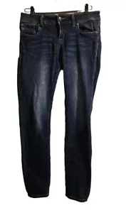 Miss Me Low Rise Straight Leg Jeans Distressed Denim 28 x 29 - Bild 1 von 6